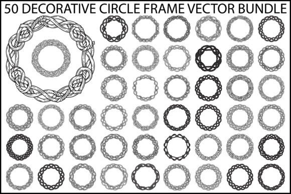 50 Elegant Circle Frames for Any Creative Project