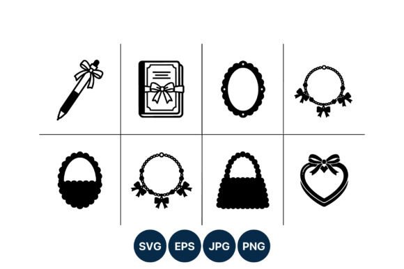 Decorative Bows Vector Icons: A Designer's Toolkit for Charming Projects