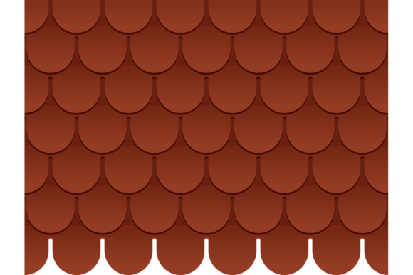 Decorative Red Roof Tiles: The Classic Overlap Aesthetic