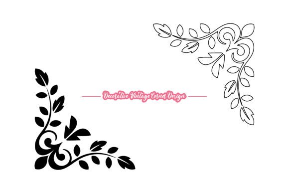 Decorative Scroll Corner Border Vector: Timeless Elegance for Your Designs