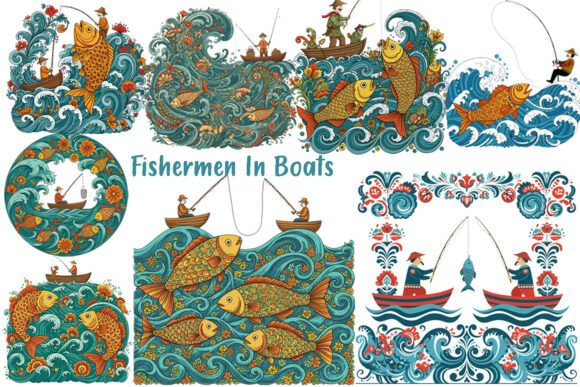 Decorative Waves & Golden Fish Scene: A Complete Guide for Creators