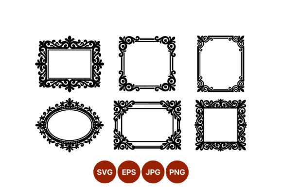 Elevate Your Brand with an Ornamental Decorative Frame Set