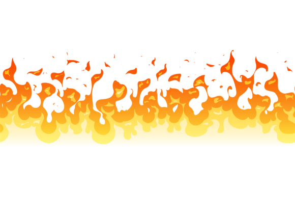 Ignite Your Visuals with Fire Seamless Patterns