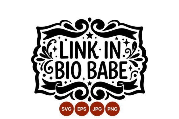 Link in Bio Babe Decorative Scroll: A Designer's Guide