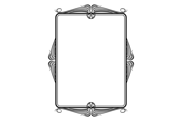 Ornate Rectangle Border: Decorative Typo Unpacked