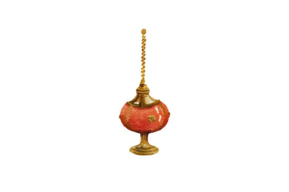 Watercolor East Oriental Decorative Lamp: A Designer's Guide