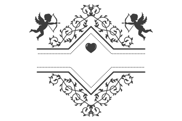 Wedding Frame Decorative Ornament: Classic Charm for Modern Design